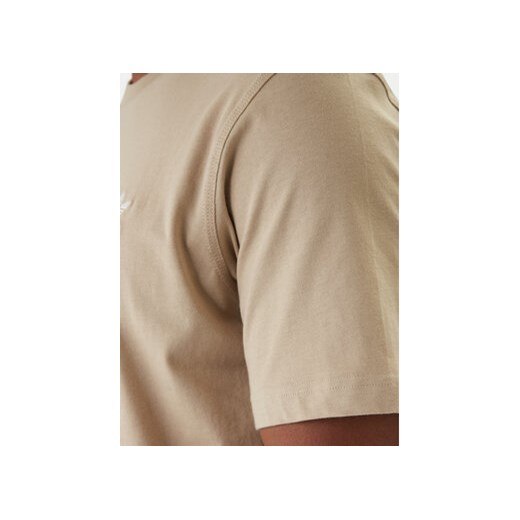 adidas T-Shirt Trefoil Essentials KE1189 Beżowy Regular Fit L MODIVO