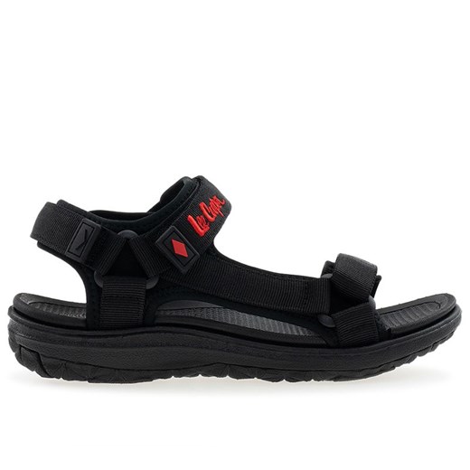 Sandały damskie Lee Cooper LCW-24-34-2615L - czarne ze sklepu streetstyle24.pl w kategorii Sandały damskie - zdjęcie 187856282