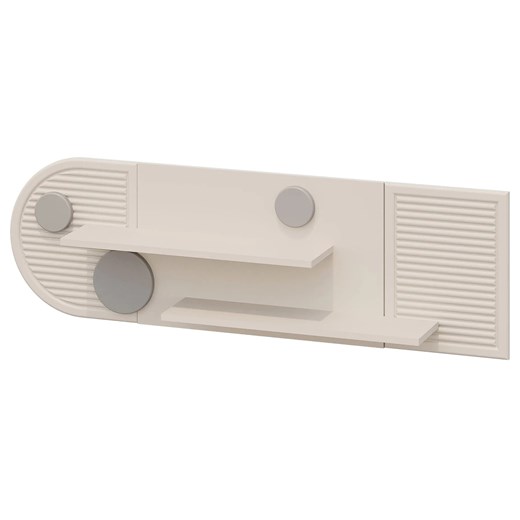 Kaszmirowa półka dziecięca ryflowana G0-P57 ze sklepu Edinos.pl w kategorii Regały dziecięce - zdjęcie 187856451