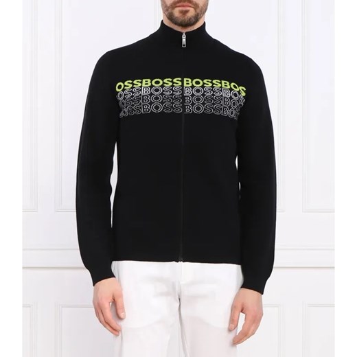 BOSS GREEN Sweter Zightek | Regular Fit | z dodatkiem wełny ze sklepu Gomez Fashion Store w kategorii Swetry męskie - zdjęcie 187857233