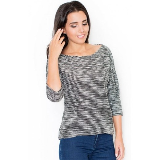 Katrus K304 sweter szary ze sklepu intimiti.pl w kategorii Swetry damskie - zdjęcie 187858264