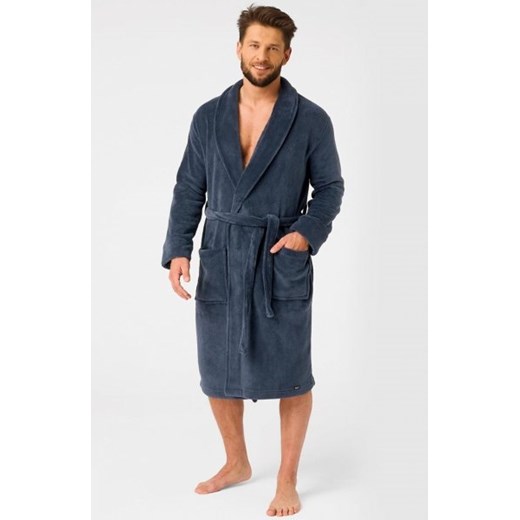 Key MGL 255 B25 szlafrok męski ze sklepu intimiti.pl w kategorii Szlafroki męskie - zdjęcie 187858370