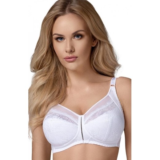 *Azal 024 biustonosz półusztywniany biały ze sklepu intimiti.pl w kategorii Biustonosze - zdjęcie 187858461