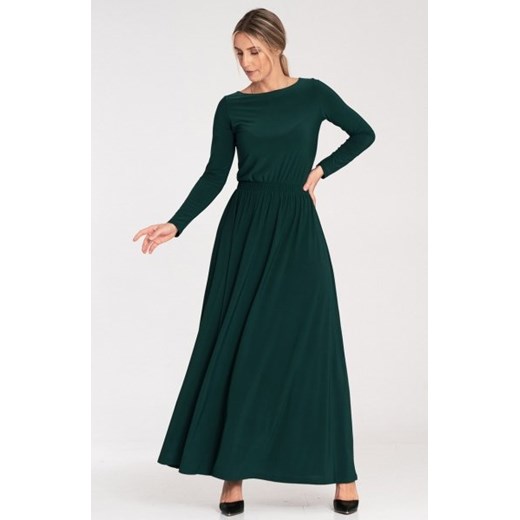 Figl M1052 zielona sukienka damska ze sklepu intimiti.pl w kategorii Sukienki - zdjęcie 187859171