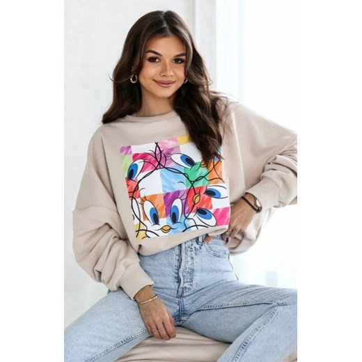 Oversizowa bluza damska Tweety Nowy ze sklepu intimiti.pl w kategorii Bluzy damskie - zdjęcie 187859183
