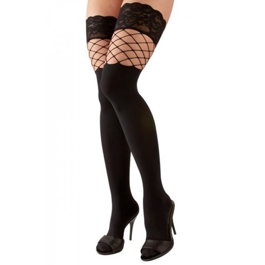Czarne pończochy samonośne ze sklepu intimiti.pl w kategorii Pończochy - zdjęcie 187859631