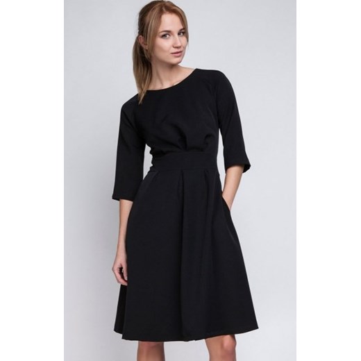 Lanti SUK122 sukienka czarna ze sklepu intimiti.pl w kategorii Sukienki - zdjęcie 187859884