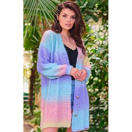 Awama A449 sweter damski ombre ze sklepu intimiti.pl w kategorii Swetry damskie - zdjęcie 187859923