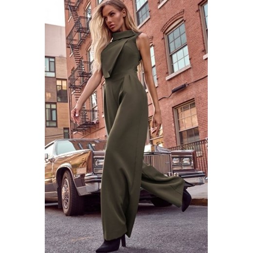 Moe M702 elegancki kombinezon damski z szerokimi nogawkami ze sklepu intimiti.pl w kategorii Kombinezony damskie - zdjęcie 187860031