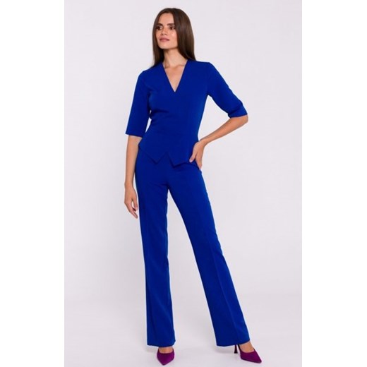 Stylove S377 kombinezon z baskinką niebieski ze sklepu intimiti.pl w kategorii Kombinezony damskie - zdjęcie 187860453