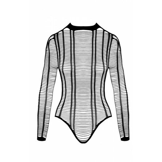 Cottelli Collection bezszwowe body w prążki ze sklepu intimiti.pl w kategorii Body damskie - zdjęcie 187860722