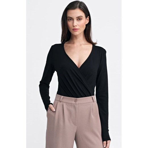 Bluzka body z kopertowym dekoltem ze sklepu intimiti.pl w kategorii Bluzki damskie - zdjęcie 187861441