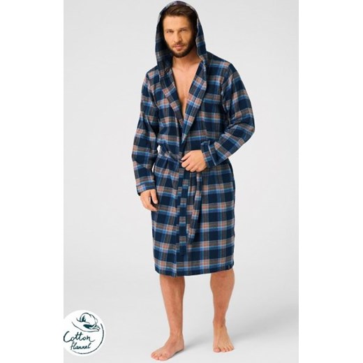 Key MGL 431 szlafrok męski ze sklepu intimiti.pl w kategorii Szlafroki męskie - zdjęcie 187861540