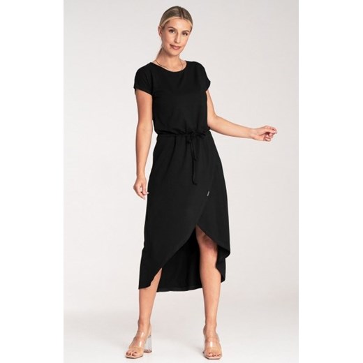 Figl M1041 czarna sukienka damska ze sklepu intimiti.pl w kategorii Sukienki - zdjęcie 187861682