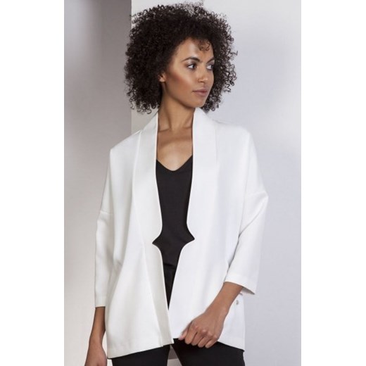 Lanti ZA114 żakiet ecru ze sklepu intimiti.pl w kategorii Marynarki damskie - zdjęcie 187862790