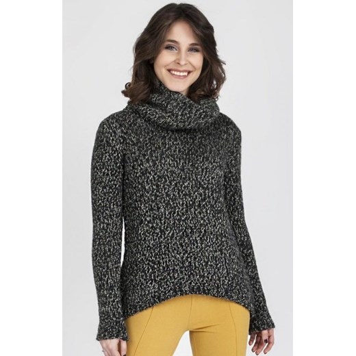 MKMSwetry Sweter Nicola SWE 103 Grafitowy ze sklepu intimiti.pl w kategorii Swetry damskie - zdjęcie 187864073