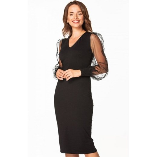 Tessita T369 ołówkowa sukienka midi ze sklepu intimiti.pl w kategorii Sukienki - zdjęcie 187864293
