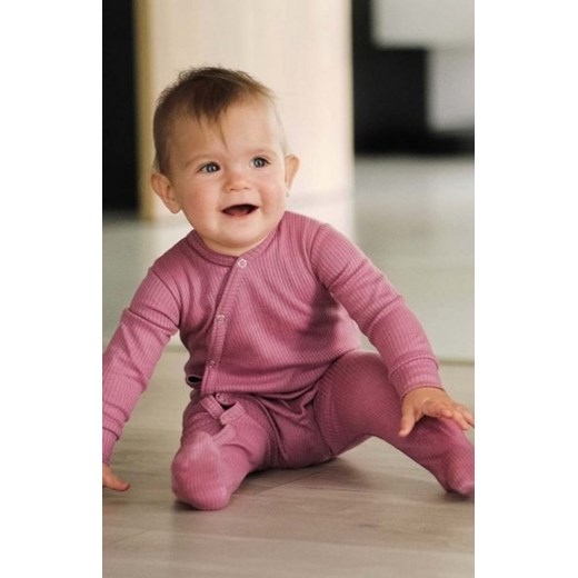 Bawełniany pajacyk niemowlęcy SLE.4292 ze sklepu intimiti.pl w kategorii Piżamy dziecięce - zdjęcie 187864631