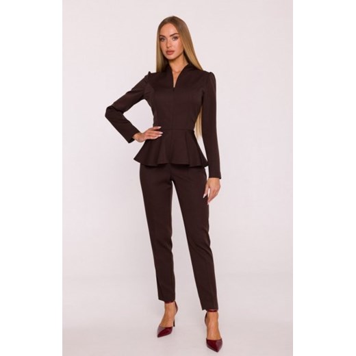 Moe kombinezon z baskinką brązowy M878 ze sklepu intimiti.pl w kategorii Kombinezony damskie - zdjęcie 187865342