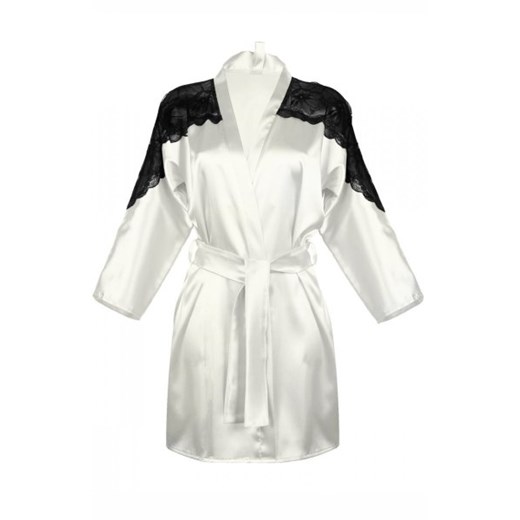 Dkaren Marion szlafrok jasny ecru ze sklepu intimiti.pl w kategorii Szlafroki damskie - zdjęcie 187865463