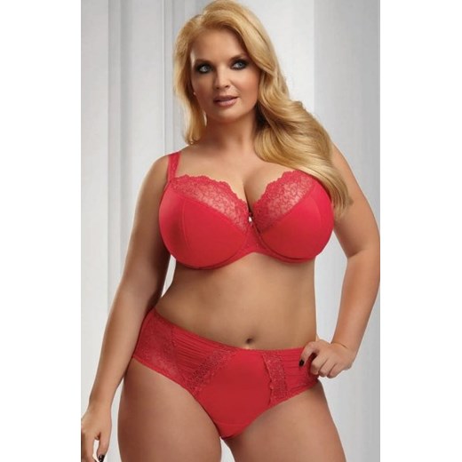 *Krisline Stella biustonosz półusztywniany malinowy ze sklepu intimiti.pl w kategorii Biustonosze - zdjęcie 187865590