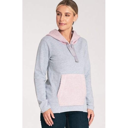 Figl M1045 różowa bluza damska ze sklepu intimiti.pl w kategorii Bluzy damskie - zdjęcie 187865751
