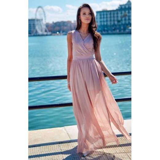 Elegancka szyfonowa sukienka 0213 ze sklepu intimiti.pl w kategorii Sukienki - zdjęcie 187865760