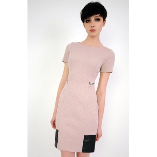 Vera Fashion Violette sukienka beż ze sklepu intimiti.pl w kategorii Sukienki - zdjęcie 187865774