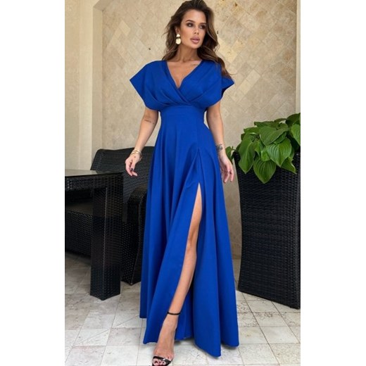 Bicotone 293-05 maxi sukienka z zakrytymi ramionami ze sklepu intimiti.pl w kategorii Sukienki - zdjęcie 187865870