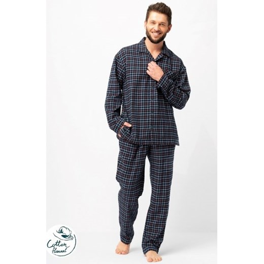 Key MNS 480 rozpinana piżama męska ze sklepu intimiti.pl w kategorii Piżamy męskie - zdjęcie 187865913