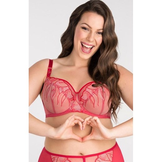 Gorsenia K 828 Crazy Heart biustonosz miękki ze sklepu intimiti.pl w kategorii Biustonosze - zdjęcie 187866253