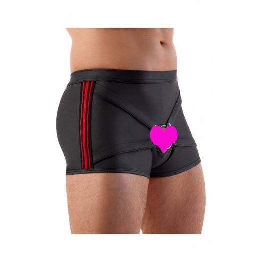 Seksowne czarne bokserki z ringiem ze sklepu intimiti.pl w kategorii Majtki męskie - zdjęcie 187866371