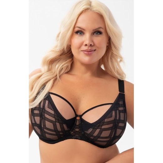 Gorsenia K 897 Estelle biustonosz miękki czarny ze sklepu intimiti.pl w kategorii Biustonosze - zdjęcie 187866513