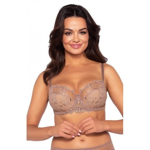 *Ava 2034 Coffee Rose biustonosz półusztywniany ze sklepu intimiti.pl w kategorii Biustonosze - zdjęcie 187866673