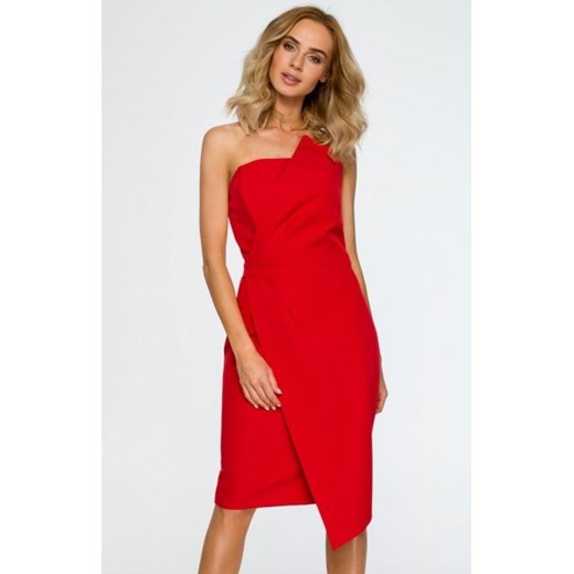 Moe M409 sukienka wieczorowa czerwona ze sklepu intimiti.pl w kategorii Sukienki - zdjęcie 187867554