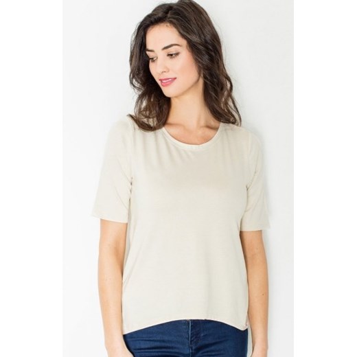 Figl M436 bluzka beż ze sklepu intimiti.pl w kategorii Bluzki damskie - zdjęcie 187867694