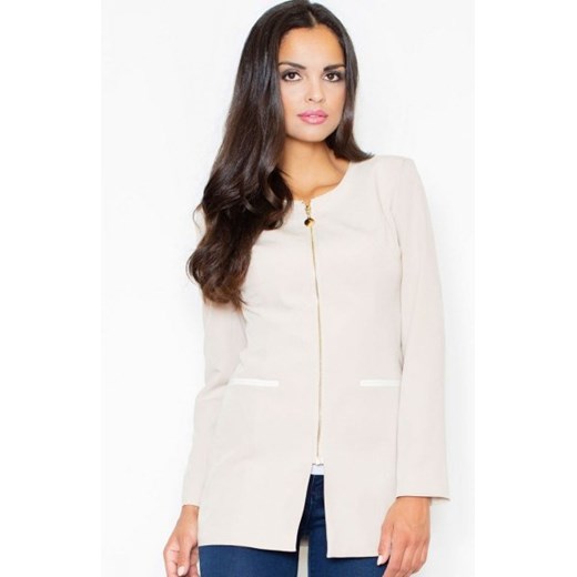Figl M409 żakiet beż ze sklepu intimiti.pl w kategorii Marynarki damskie - zdjęcie 187868733