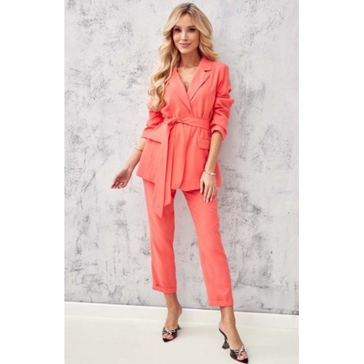 Spodnie damskie pomarańczowe 0015 ze sklepu intimiti.pl w kategorii Spodnie damskie - zdjęcie 187868850