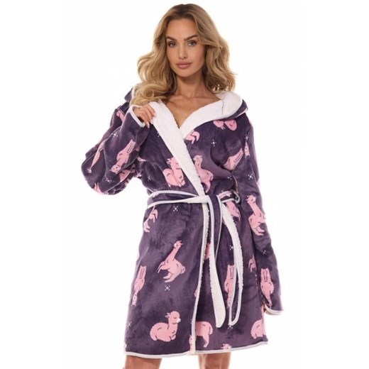L&amp;L 2417 Sara szlafrok damski ze sklepu intimiti.pl w kategorii Szlafroki damskie - zdjęcie 187869002