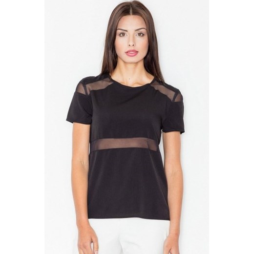 Figl M468 bluzka czarna ze sklepu intimiti.pl w kategorii Bluzki damskie - zdjęcie 187869130