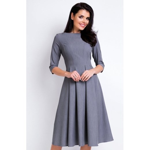 Awama A159 sukienka szara ze sklepu intimiti.pl w kategorii Sukienki - zdjęcie 187869362