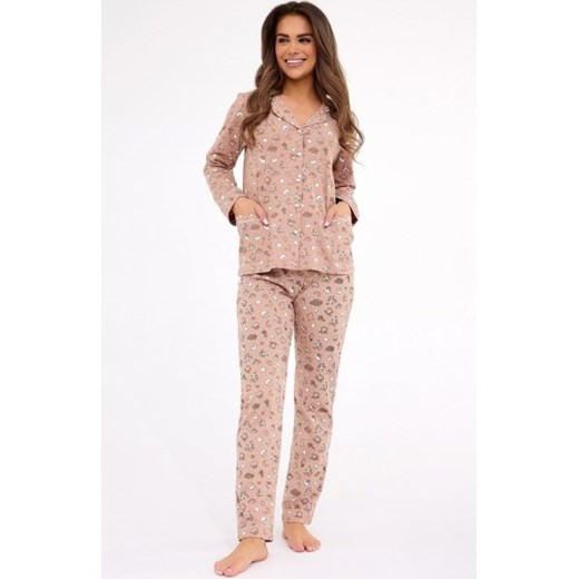 Cornette 482/434 Smile MAXI rozpinana piżama damska ze sklepu intimiti.pl w kategorii Piżamy damskie - zdjęcie 187869504