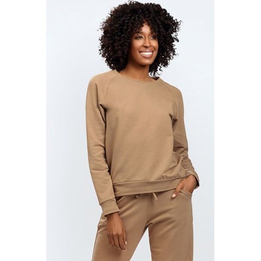 Dkaren Wenezja bluza damska brązowa ze sklepu intimiti.pl w kategorii Bluzy damskie - zdjęcie 187869584