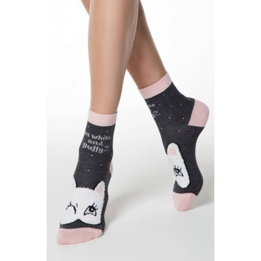 Skarpety damskie kotki ze sklepu intimiti.pl w kategorii Skarpetki damskie - zdjęcie 187871320