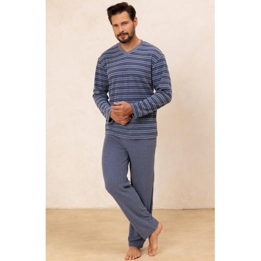 Regina 490 MAXI piżama męska frotte ze sklepu intimiti.pl w kategorii Piżamy męskie - zdjęcie 187871410