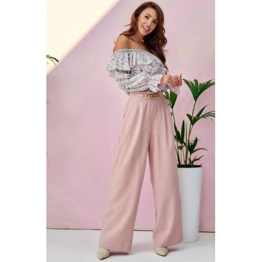 Szerokie spodnie plazzo 0011 ze sklepu intimiti.pl w kategorii Spodnie damskie - zdjęcie 187872062