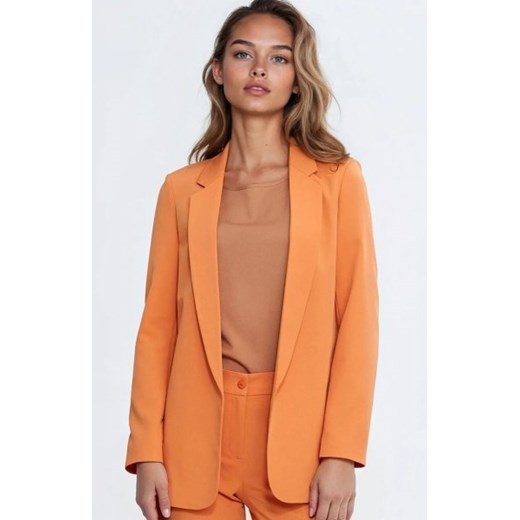 Nife klasyczna marynarka damska pomarańczowa ze sklepu intimiti.pl w kategorii Marynarki damskie - zdjęcie 187872284