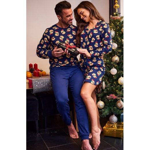 Cornette 104/474 Teddy MAXI rozpinana koszula damska ze sklepu intimiti.pl w kategorii Koszule nocne - zdjęcie 187872313