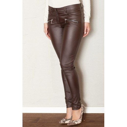 Figl M361 spodnie brąz ze sklepu intimiti.pl w kategorii Spodnie damskie - zdjęcie 187872640