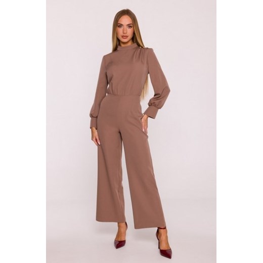 Moe kombinezon ze stójką mokka M879 ze sklepu intimiti.pl w kategorii Kombinezony damskie - zdjęcie 187872880